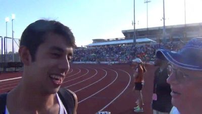 Chris Ibarra solo act in 3A, saved some energy for an encore in the mile