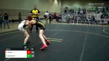 107 lbs Round 3 (4 Team) - Daniel Gemmell, Michigan Mutts vs Christopher Green, MI Pitbulls