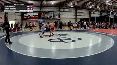 70 kg Cons. Round 5 - Derek Raike, Ohio Wrestling vs Owen Reinsel, Lehigh Valley Wrestling RTC