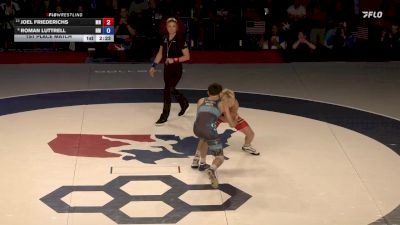 120 lbs 1st Place Match - Joel Friederichs, MN vs Roman Luttrell, NM