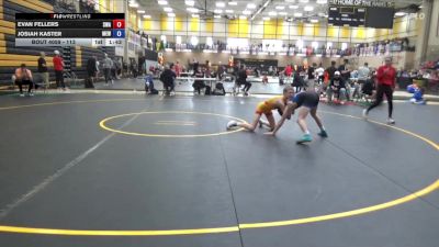 113 lbs Champ. Round 1 - Evan Fellers, Sebolt Wrestling Academy vs Josiah Kaster, Moyer Elite Wrestling