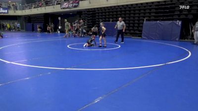 70 lbs Consi Of 8 #1 - Isaac Barrantes, Easton vs Elzie Mitchell II, Woodbridge