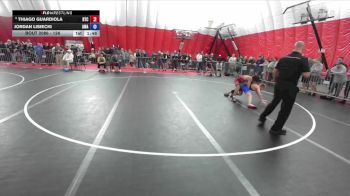 126 lbs Champ. Round 2 - Thiago Guardiola, Relentless Training Center vs Jordan Lisiecki, Askren Wrestling Academy