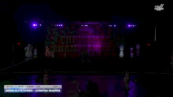 Biron Elite Cheer - Cheetah Sharks [2025 L1.1 Mini - PREP - D2 Day 1] 2025 Cheer Power Holiday Showdown Houston