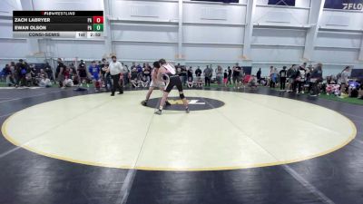 E-171 lbs Consolation - Zach LaBryer, PA vs Ewan Olson, PA