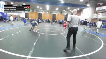 113 lbs Champ. Round 3 - Luke Villarreal, Redwood vs Mason Schlaht, St John Bosco
