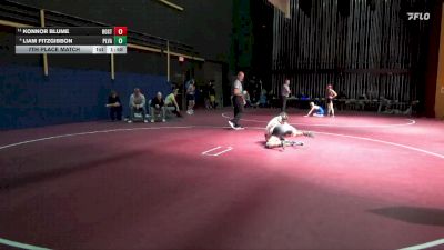 113 lbs 7th Place Match - Liam Fitzgibbon, Pleasant Valley vs Konnor Blume, Roland-Story