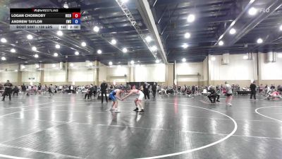 138 lbs Round Of 16 - Logan Chornoby, Beebe Trained vs Andrew Taylor, Eagles Wrestling Club