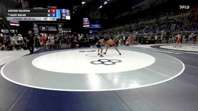 113 lbs Champ. Rd Of 64 - Steven Valdivia, AZ vs Alex Salas, CA