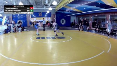 150 White 1st Place Match - Matthew Padgett, Miami Palmetto vs Jonathan Hipp, Fletcher Senior