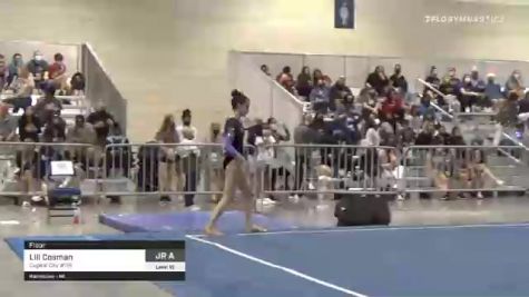 Lili Cosman - Floor, Capital City #115 - 2021 USA Gymnastics Development Program National Championships