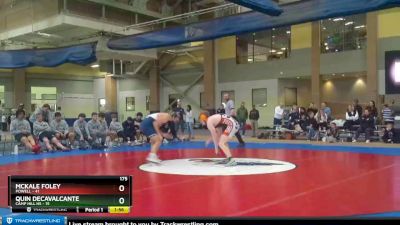 175 lbs Quin Decavalcante, Camp Hill Hs vs McKale Foley, Powell