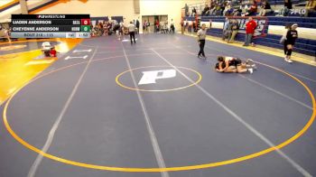 115 lbs Cons. Round 2 - Liaden Anderson, Batavia vs Cheyenne Anderson, Normal West