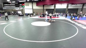 113 lbs Quarterfinal - Camillo Esqueda, Lubbock Cooper Liberty High School vs Cameron Robbins, Aledo