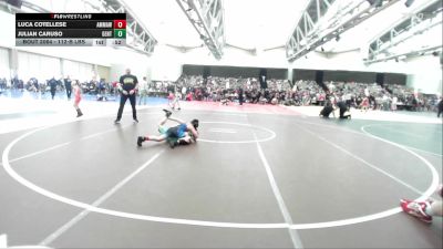 112-B lbs Consolation - Luca Cotellese, AMERICAN MMA AND WRESTLING vs Julian Caruso, Gentile Trained