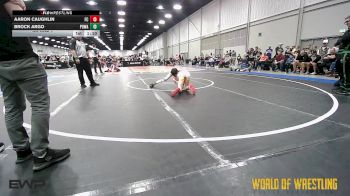 102 lbs Rr Rnd 1 - Aaron Caughlin, Full Circle 12U vs Brock Argo, POWA 12U