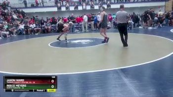 126 lbs Round 1 (16 Team) - Jaxon Ward, Thomas County Central HS vs Reece Meyers, North Forsyth