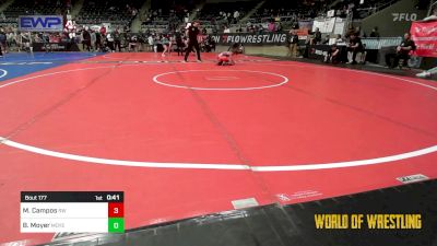 73 lbs Semifinal - Matthew Campos, RedWave Wrestling vs Beckett Moyer, Moyer Elite