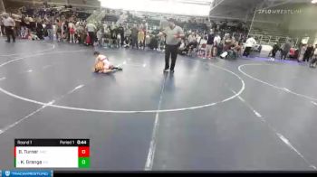 56 lbs Round 1 - Kanyan Grange, Ridgeline vs Blakelee Turner, Stallions Wrestling Club