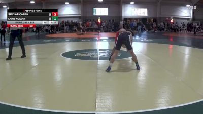 149 lbs Champ. Round 2 - Lane Huizar, Grand Valley State vs Skylar Caban, Belmont Abbey