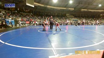 80 lbs Consi Of 32 #2 - Atlas Urban, Black Fox Academy vs Weston Everman, Outlaw Wrestling Club