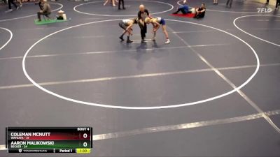 92 lbs Quarterfinals (8 Team) - Coleman McNutt, Wayzata vs Aaron Malikowski, Becker