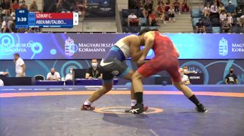 80 kg 1/8 Final - Csaba Attila Szinay, Hungary vs Abdullokh Abdumutalibov, Uzbekistan