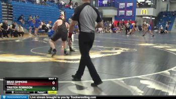 220 lbs Round 3 (4 Team) - Brad Simmons, Mcminn Co. vs Tristen Robinson, Bradley Central