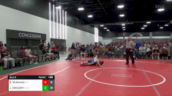 105 lbs Semis & 1st Wrestleback (8 Team) - Kayden McDonald, West Virginia vs Jamison GREGORY, Elite Ath Club DZ (IN)