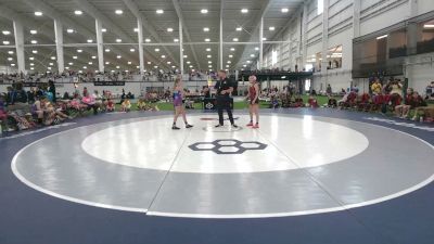 95 lbs Haley Guard, Indiana Gold vs Aria Bushaw, South Carolina