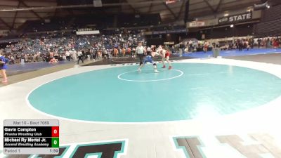 150 lbs Semis - Gavin Compton, Piranha Wrestling Club vs Michael Ryan Mertel Jr., Ascend Wrestling Academy