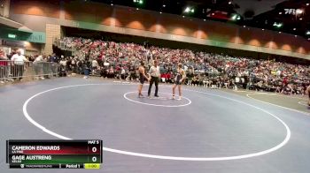 120 lbs Cons. Round 1 - Gage Austreng, Kelso vs Cameron Edwards, La Pine