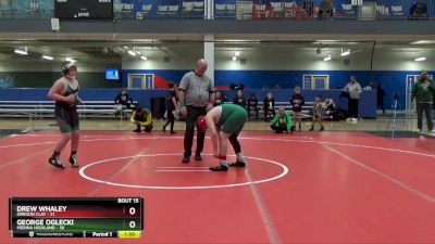 180 lbs Round 5 (6 Team) - George Oglecki, Medina Highland vs Drew Whaley, Oregon Clay