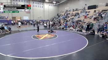 106 lbs Quarterfinal - Sricharan Kosanam, Collierville vs Jackson Taylor, Union County