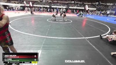 68 lbs Cons. Round 3 - Jack Wilson, Grizzly Wrestling Club vs Cj York, Hickory Wrestling Club