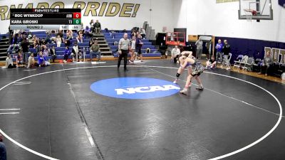 124-138 lbs Round 2 - Roc Wynkoop, Armstrong vs Kara Giroski, T3