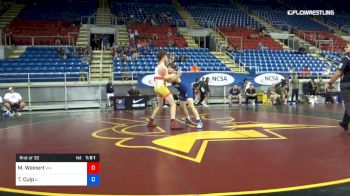 195 lbs Rnd Of 32 - Matthew Weinert, Washington vs Tom Culp, Illinois