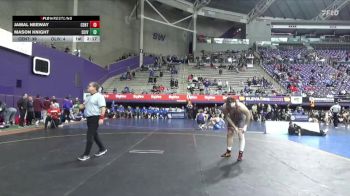 285 lbs Finals (2 Team) - Mason Knight, Olivet vs Jamal Neeway, Central