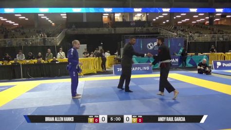 Andy Raul Garcia vs Brian Allen Hanks 2025 Pan Jiu Jitsu IBJJF Championship