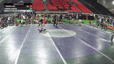 157 lbs Champ. Rd Of 16 - Madox Leal, California vs Gabriel Martin