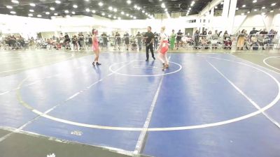 123 lbs Rr Rnd 1 - Zoe Gabel, Pikes Peak Warriors vs Tinley Anderson, Nyssa Mat Club