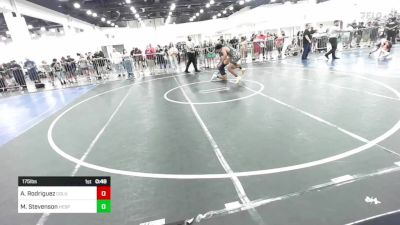 175 lbs Consolation - Anthony Rodriguez, Columbine HS vs Maximus Stevenson, Hesperia HS