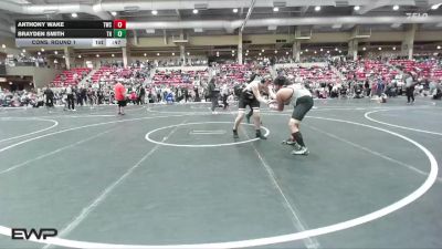 165 lbs Cons. Round 1 - Brayden Smith, Team Haysville vs Anthony Wake, Turner Wrestling Club