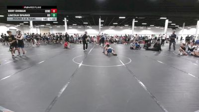 92 lbs Round 3 (6 Team) - Lincoln Sparks, BC Iron vs Bert Dhiman, Capital City WC