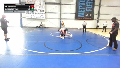 126 lbs Rr Rnd 1 - Kyle Simpson, MF Dynasty vs Alexander Teal, Mat Warriors