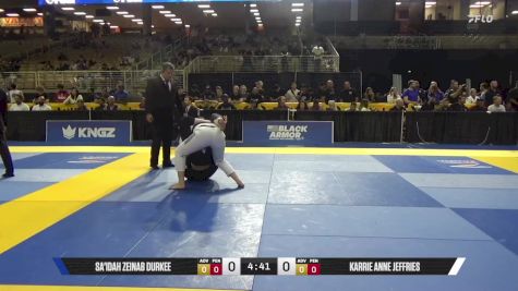 Karrie Anne Jeffries vs Sa'idah Zeinab Durkee 2025 Pan Jiu Jitsu IBJJF Championship