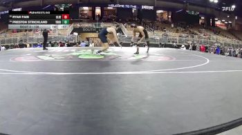 138 lbs Cons. Round 2 - Ryan Fain, Olympic Heights vs Preston Strickland, Troup