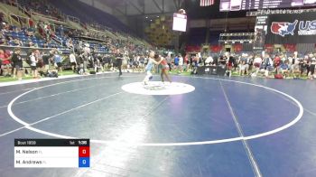 160 lbs Cons 32 #1 - Marrion Nelson, Florida vs Macullach Andrews, Florida