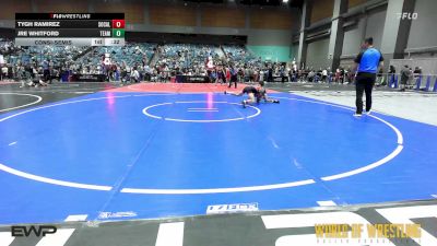 96 lbs Consolation - Tygh Ramirez, Socal Grappling Club vs Jre Whitford, TEAM PRIDE ACADEMY