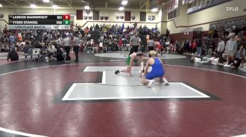 175 lbs 13th Place Match - Tysen Stangel, Osage vs Landon Wainwright, West Liberty